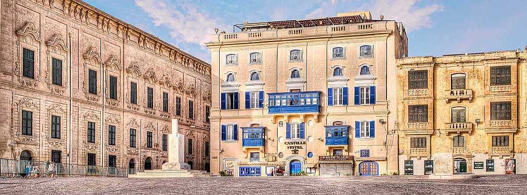A superior category three-star hotel located in the heart of Malta's historic capital city, Valletta