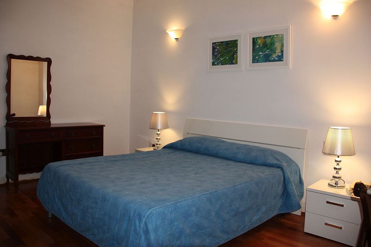 Twin internal rooms at Castille Hotel are tastefully furnished with period furniture and fittings